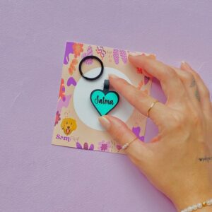 PLACA DE IDENTIFICACIÓN EN GOMA